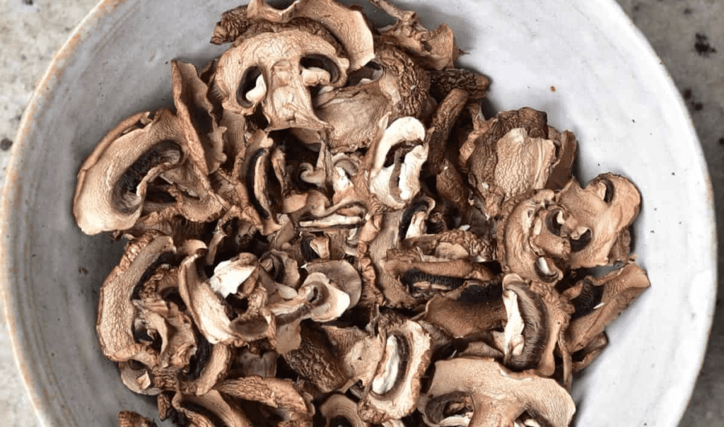 dried mushrooms